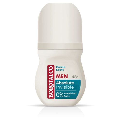 Borotalco, Men Deo Invisible Roll On 0% Aluminiumsalze 50ml Damen  50 ml