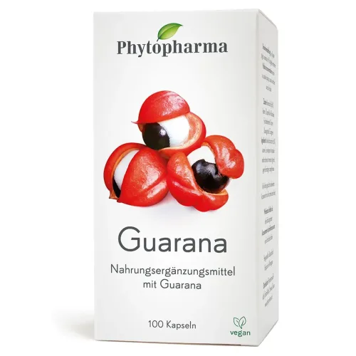 Phytopharma, Phytopharma Guarana Kapseln (100 Stk)