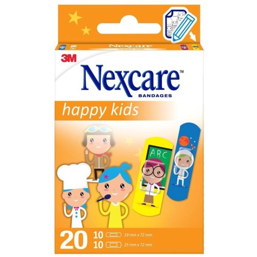 3M Nexcare, 3M NEXCARE Kinderpflast Happy Kids Profess 20 Stk