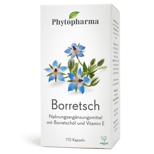 Phytopharma, Phytopharma Borretsch Kapseln 500mg (110 Stk)