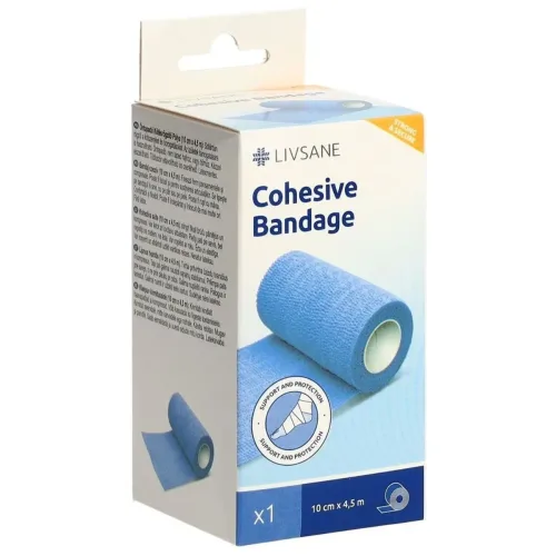 Livsane, Livsane Klebeband 10 cm x 4,5 m - Selbstklebende Fixierbinde