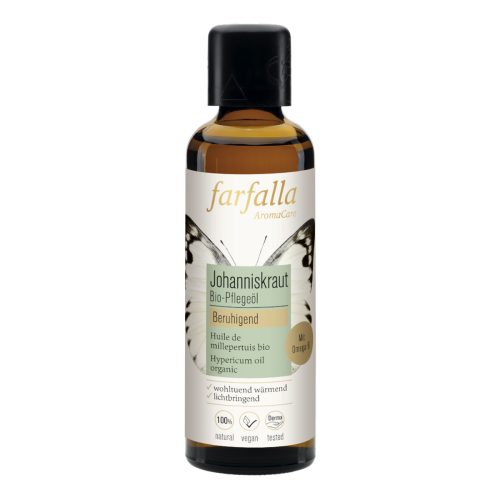 farfalla, farfalla - Johanniskraut,Bio-Pflegeöl,beruhigend, 75 ml