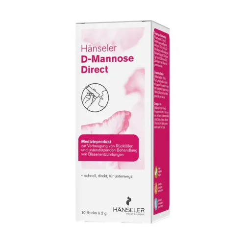 Hänseler, Hänseler D-Mannose Direct Sticks (10x2g)