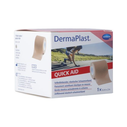 DERMAPLAST, DermaPlast QuickAid 6cmx2m hautfarbig (1 Stk)