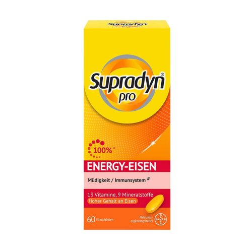Supradyn, SUPRADYN energy eisen Filmtabl Ds 60 Stk
