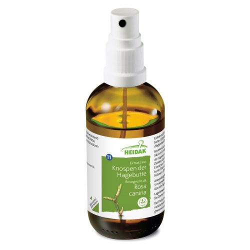 Heidak, HEIDAK Knospe Hagebutte Rosa canina Glycerin Mazerat (30ml)