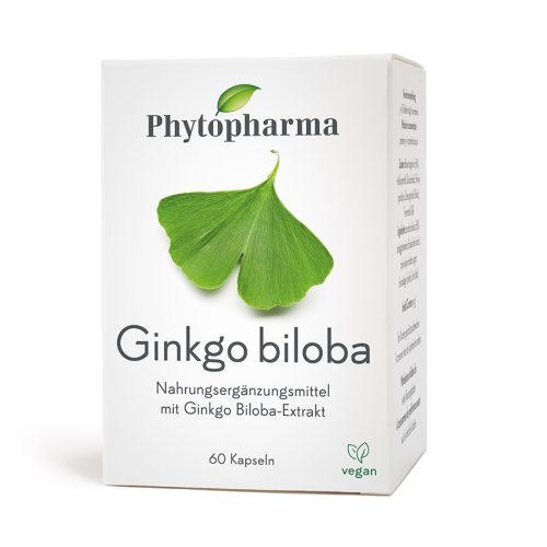 Phytopharma, Phytopharma Ginkgo biloba Kapseln (60 Stk)