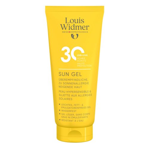 Louis Widmer Sun Gel SPF30 100 ml mit Parfum