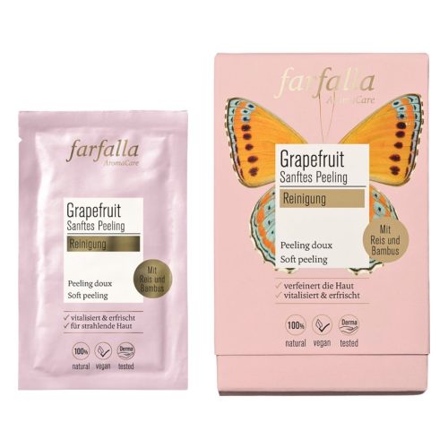 farfalla, farfalla - GrapefruitReinigung,SanftesPeeling, 10x7 ml
