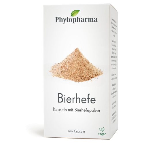 Phytopharma, Phytopharma - Bierhefe Kapseln, 100 Stück