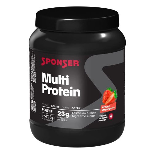 SPONSER, Sponser Multi Protein Erdbeere (425g)