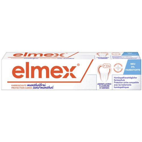 Elmex, Elmex Kariesschutz Zahnpasta mentholfrei (75ml)