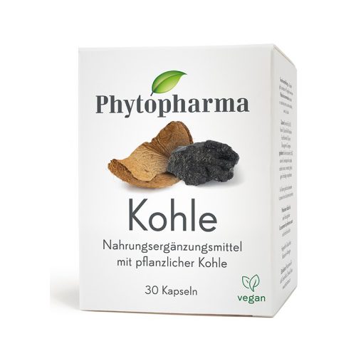 Phytopharma, Phytopharma Kohle Kapseln (30 Stk)