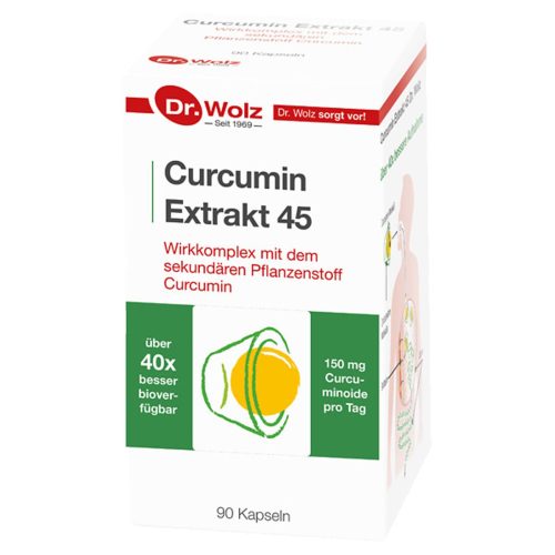 Dr. Wolz, Dr. Wolz Curcumin Extrakt 45 Kapseln (90 Stk)