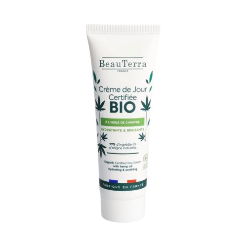 BeauTerra, BeauTerra Tagescreme Hanf & Aloe Vera Bio (50ml)