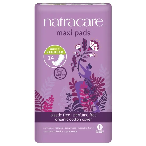 Natracare, Natracare Damenbinden Normal (14 Stk)