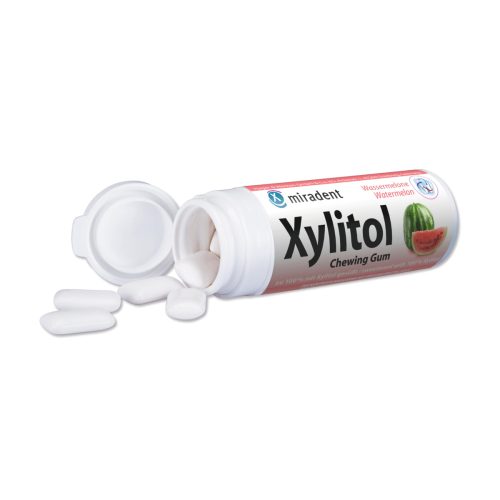 HERBA, Miradent.Xylitol Wassermelone Chewing Gum, 30 St.