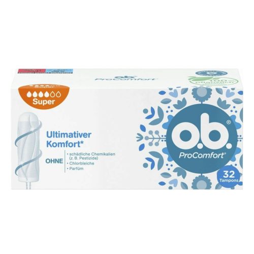 o.b. Tampons ProComfort Super 32 Stück