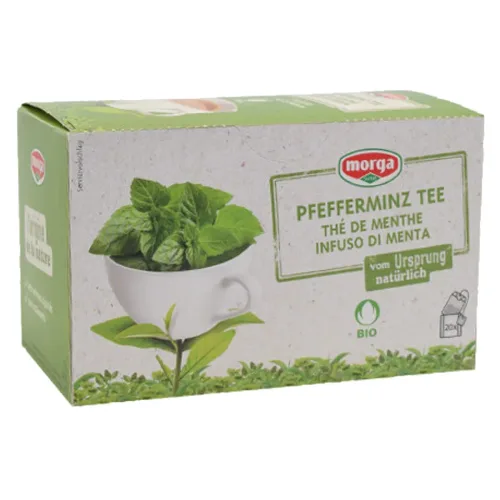 morga, Morga Pfefferminz Tee Beutel Bio (20 Stk)
