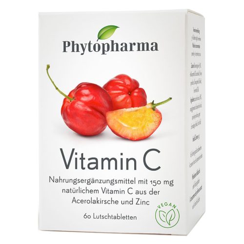 Phytopharma, Phytopharma Vitamin C Lutschtabletten (60 Stk)