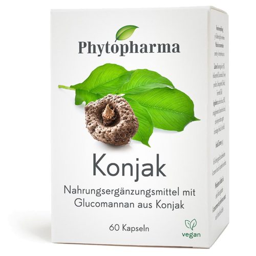 Phytopharma, Phytopharma - Konjak Kapseln, 60 Stück