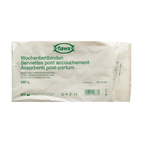 FLAWA, FLAWA Wochenbettbinden Lang (10 Stk)