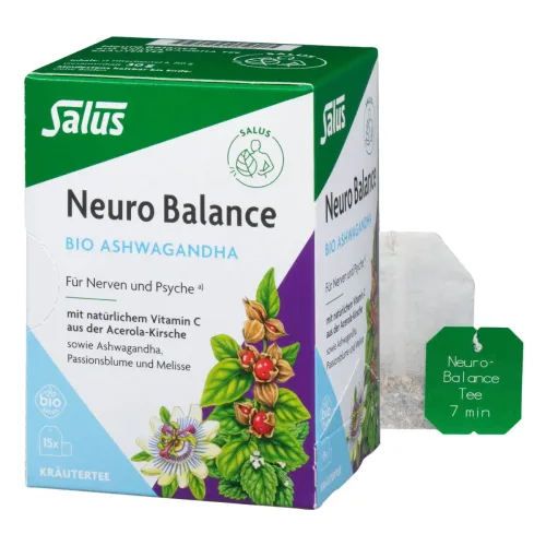 Salus, Salus Neuro Balan Ashwagandha Tee Bio (15 Stk)