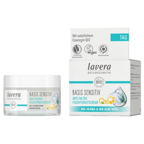 Lavera, Lavera Basis Sensitive Anti-Falten Feuchtigkeitscreme Q10