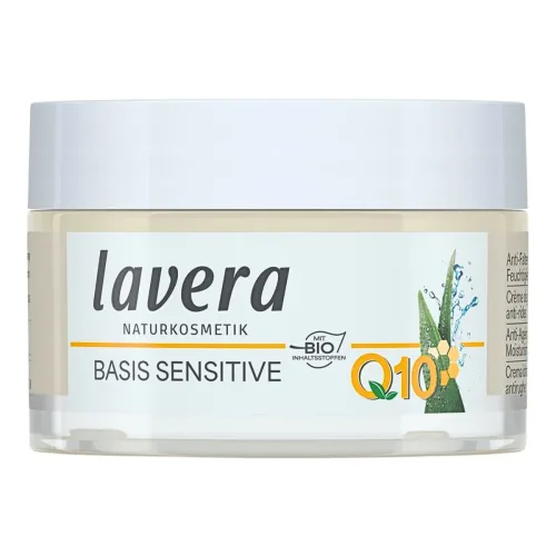 Lavera, Lavera Basis Sensitive Anti-Falten Feuchtigkeitscreme Q10
