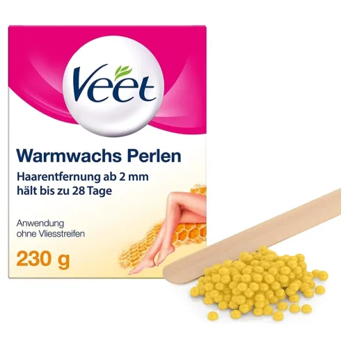 Veet, Veet - Warmwachs Perlen, Expert, 230  g