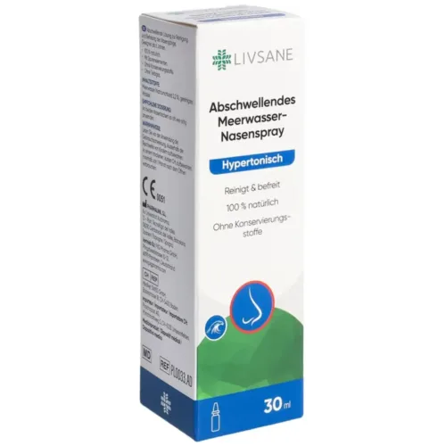 Livsane, Livsane Nasenspray hypertonisches Meerwasser (30ml)