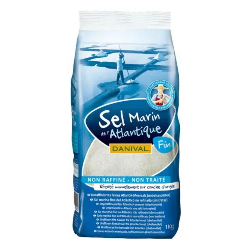 DANIVAL, DANIVAL Atlantik-Meesalz fein (1kg)