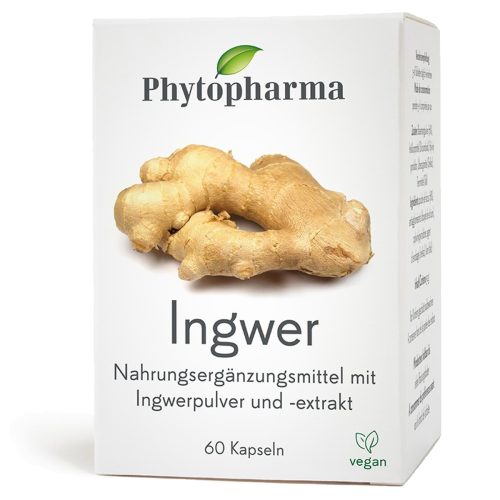 Phytopharma, Phytopharma Ingwer Kapseln (60 Stk)