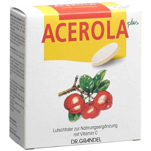 DR. GRANDEL, DR.GRANDEL ACEROLA Plus Lutschtaler Vit C (32 Stk)