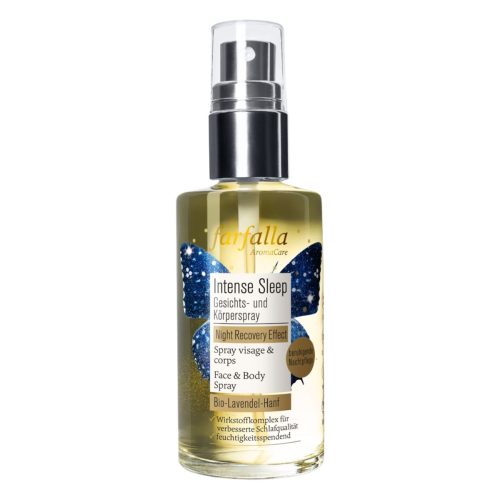 farfalla, Farfalla Intense Sleep Gesichts- und Körperspray, mit Night Recovery Effect (60ml)