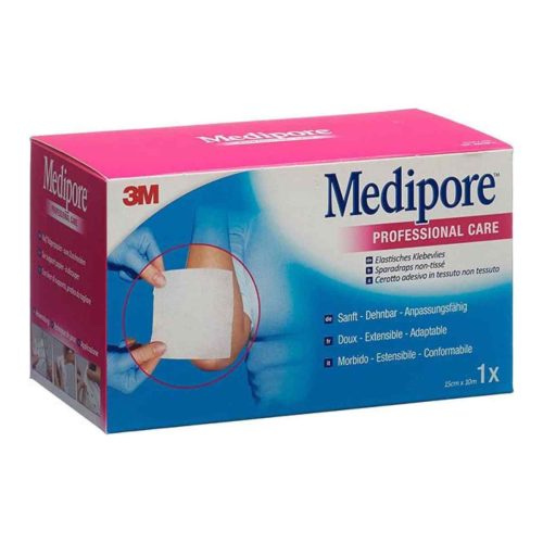 3M Medipore, 3M Medipore Fixationsvlies 15cmx10m Liner Rolle (1 Stk)