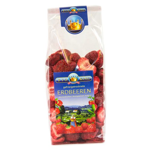 BioKing, BioKing getrocknete Erdbeeren (40g)