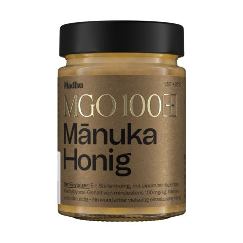 MADHU Honey, MADHU Manuka Honig MGO 100+ (250g)