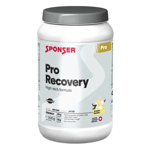 SPONSER, SPONSER Pro Recovery 50% Protein / 36% Carbo Vanille, 900 g Dose bunt