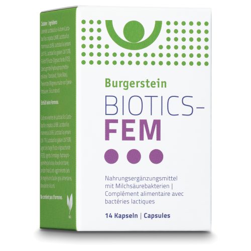 Burgerstein, BURGERSTEIN BIOTICS-FEM Kaps 14 Stk