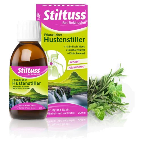 Stiltuss, Stiltuss pflanzlicher Hustenstiller Sirup (200ml)