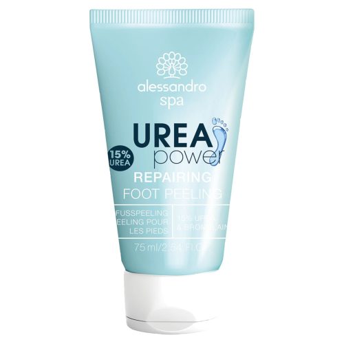 Alessandro, Alessandro - Urea Power Fusspeeling, Alessandro Spa Foot, 75 ml, Hellblau