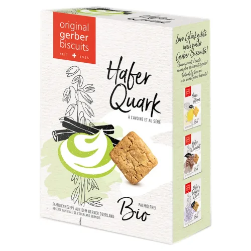 original gerber biscuits, Gerber Biscuits Hafer Quark Biscuits Bio (2x80g)