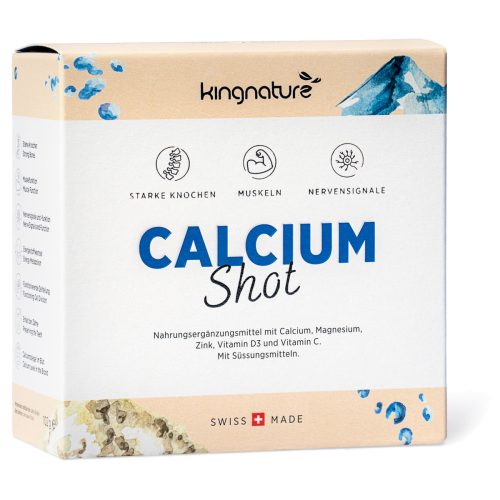 kingnature AG, Kingnature Calcium Shot Sticks 30 Stück