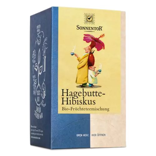 SONNENTOR, Sonnentor Hagebutte-Hibiskus Bio-Früchteteemischung (18x3g)