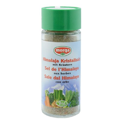 morga, morga Himalaja Kristallsalz mit Kräutern (100g)