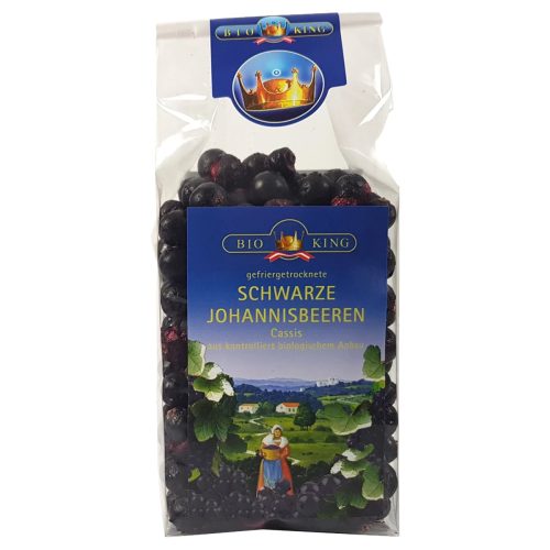 BioKing, BIOKING Schwarze Johannisbeeren Gefriergetrocknet Bio (50g)