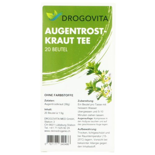 Drogovita, DROGOVITA Augentrost-Tee (20 Beutel)