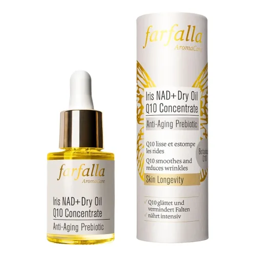 farfalla, Farfalla Iris NAD+ Dry Oil Q10 Concentrate (15ml)
