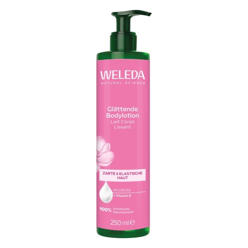 Weleda, Weleda - Glättende Bodylotion – 24h Feuchtigkeit, Pflege & Geschmeidigkeit für samtig glatte Haut, 250 ml